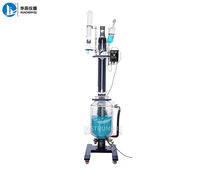 SJS212-20L（20L）新型升降旋轉(zhuǎn)雙層玻璃反應(yīng)釜 